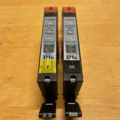 キヤノン BCI-371XLBK＋371XLY 2色2個セット 純正新品未使用