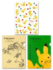 【中古】クリアファイル ピカチュウ A4クリアファイルセット(3枚組) Pokemon little tales 「ポケットモンスター」 ポケモンセンター限定