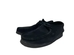 Clarks (クラークス) WALLABEE ワラビー  スエード ラバーソール 61356101 26.5cm US8.5 ブラック メンズ/045
