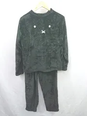 ◇ ⊇ miffy ミッフィー ウエストゴム ファー ルームウエア セットアップ サイズM ブラック系 レディース E  【1507030010713】