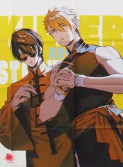 【中古】ポスター [単品] カズキヨネ先生描きおろしB2布ポスター イズナ＆ツキミ 「Switchソフト 殺し屋とストロベリー Plus ブロッコリーオフィシャルストア限定セット」 同梱特典