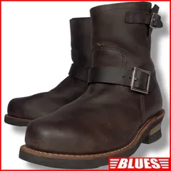 【極美品】ホーキンス エンジニアブーツ 27.0 40015　黒 スチールトゥ ホーキンス Hawkins エンジニアブーツ レザー 7E 黒 ブラック GT