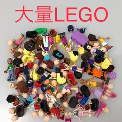 中古 LEGO レゴ フレンズ  ミニフィグ　バラバラ　パーツ　大量　まとめ売り NP-162 ※ヘッド　トルソー　レッグ　ヘアー　小物　宝箱　宝石　プリンセス　男の子　女の子 361