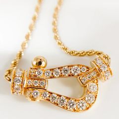フレッド FREDフォース10 ネックレス AU750 ミディアムモデル
