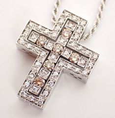 美品 DAMIANI(ダミアーニ) ベルエポックダイヤモンドネックレス K18WG 9.6g ホワイトゴールド ダイヤ メンズ レディース