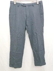 ◇ green label relaxing グリーンレーベル UNITED ARROWS 薄手 スラックスパンツ サイズ88 ネイビー メンズ P  【1407100032280】