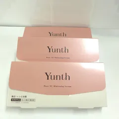【未開封】Yunth ユンス Pure VC Whitening Serum 薬用ホワイトニングエッセンス 28包×３箱セット　公田店