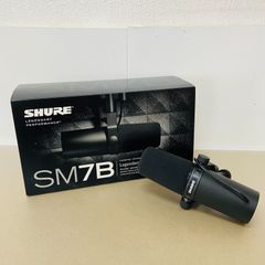 SHURE SM7B ダイナミックマイク　元箱付属品付き　C3366