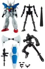 【中古】食玩 トレーディングフィギュア ガンダム試作1号機フルバーニアン アーマー+フレームセット 「機動戦士ガンダム Gフレーム13」