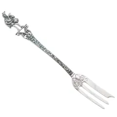 【美品】　クリストフ・ウィドマン　銀製フォーク　2種セット　銀品位925 Yahoo!オークション -「クリストフウィドマン」(銀製) (金属工芸