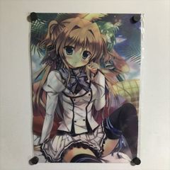X995 ◆未開封品 ましろ色シンフォニー A3サイズ クリアポスター