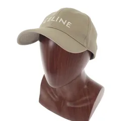 CELINE ベージュキャップ グレージュ 巾着袋おまけ付き（バック