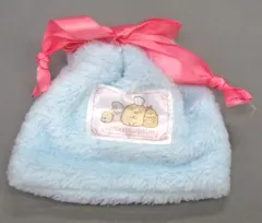 【中古】バッグ(キャラクター) ふわふわな巾着(ピンク) 「一番くじ すみっコぐらし すみっコパンきょうしつ」 D賞