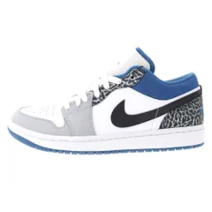 NIKE (ナイキ) Air Jordan 1 Low True Blue DM1199 140 エアジョーダン1ロー トゥルーブルー ローカットスニーカー ホワイト/ブルー US9/27cm