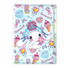 【メール便】シナモロール ポケットファイル 3ポケットA5クリアファイル サンリオ クローズピン おしゃれ文具 キャラクター ガーリーイラスト グッズ 