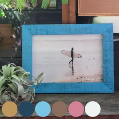 フォトフレーム ポプラウッド A4 壁掛け （ フォトスタンド 写真立て おしゃれ 壁 写真 フレーム 木製 横 大きい 写真フレーム 写真たて 写真入れ インテリア 雑貨 フォト 飾る ポスター 