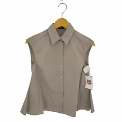 ジルサンダーネイビー JIL SANDER NAVY ノースリーブフレアシャツ レディース DE：32 のサムネイル