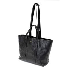 バレンシアガ / BALENCIAGA　バルベス ミディアム ショッパー / 2WAY トートバッグ　671409　レザー　ブラック 【中古】 商品番号 S-158092