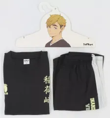 【中古】衣料雑貨 稲荷崎高校 DRY メッシュ上下セット(ハンガー付き) ブラック Mサイズ 「ハイキュー!!×ドン・キホーテ」