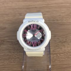 ÷【不動】CASIO BABY-G 腕時計 BGA-160 ホワイト ピンク【時計】【1】