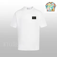 【今日特価】BURBERRY 260g Custom 棉 カップルクルーネック Tee-3