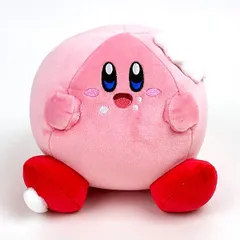 星のカービィ もちもちぬいぐるみカービィ カービィのグルメフェス ピンク マスコットのサムネイル