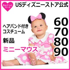 ミニー 90】新品・即日発送 ヘアバンド付き ワンピース水着 UV 女の子 