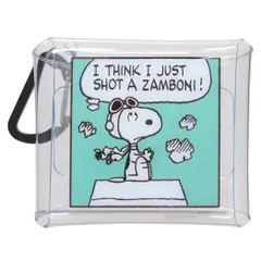 【メール便】スヌーピー ミニポーチ クリアマルチケースSS GR スヌーピーコミック ピーナッツ マリモクラフト 小物入れ キャラクター グッズ 