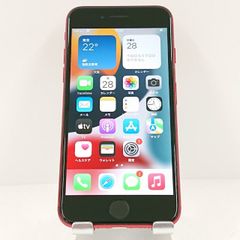 iPhoneSE 第2世代 64GB au レッド 送料無料 本体 c11929