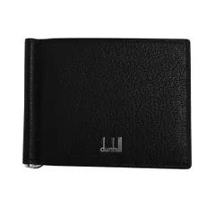 ★DUNHILL ダンヒル DUKE 二つ折りマネークリップ DU21R2810GS 001-BLACK