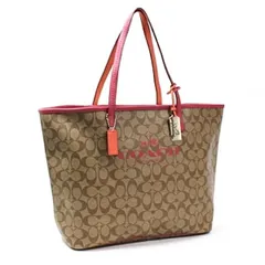 コーチ トートバッグ 肩掛け 32706 PVC レザー シグネチャー