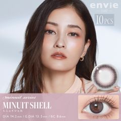 【安心のメーカー直販】envie アンヴィ ワンデー ミニュイシェル （10枚入り） カラコンワンデー 送料無料 度なし