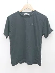 ◇ FILA フィラ ロゴ 半袖 Tシャツ サイズM ブラック メンズ P  【1406180041632】