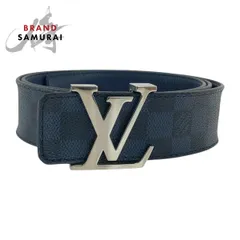 LOUIS VUITTON ルイヴィトン ダミエ サンチュール 95/38 ネイビー  