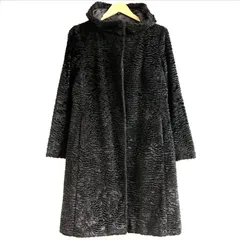 S Max Mara 黒 ロングコート ファー付き 楽天市場】マックスマーラ ラパンファー付きダウンコート サイズ