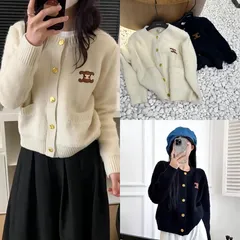 2024年最新】CELINE セリーヌ カーディガンの人気アイテム  