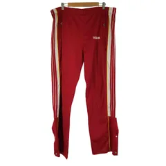 アディダス adidas 80-90S 万国旗タグ サイドスナップ トラックパンツ メンズ 表記無 