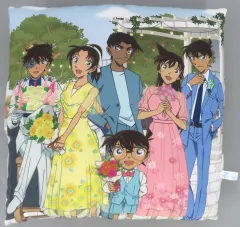 【中古】クッション・本体 集合 クッション 「セガ ラッキーくじオンライン 名探偵コナンカフェ -ガーデンパーティー」 Wラッキー賞