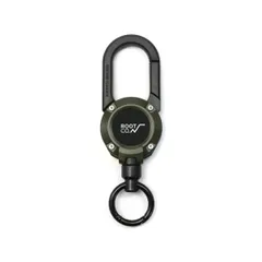 【メール便】ルートコー キーホルダー ROOT CO. GRAVITY MAG REEL 360 コードリールキーホルダー マグネット内蔵型リールカラビナ GMR3 カーキ(マット)のサムネイル