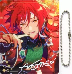 【中古】キーホルダー 逆先夏目 「あんさんぶるスターズ!! ENSEMBLE HOLIDAY!!×animatecafe CoLotta vol.5(トレーディングアクリルプレートキーホルダー) Aグループ」