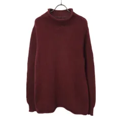 ジェイクルーオールウェイズ オールド 長袖 ボトルネック ニット XS レッド J.CREW ALWAYS セーター メンズ