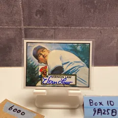2001 Topps Archives Vernon Law 直筆サインカード Pittsburgh Pirates カード