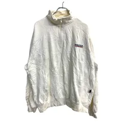 NAUTICA スウェット トレーナー XLサイズ ノーティカ ハーフジップ ホワイト 古着卸 アメリカ仕入 t2410-3502
