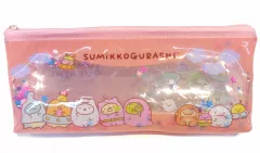 【中古】バッグ オレンジ ふしぎなおともだち キラキラクリアポーチ 「すみっコぐらし」