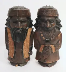 木製　木彫り　アイヌ　鈴　彫刻 木製 木彫り アイヌ 鈴 彫刻