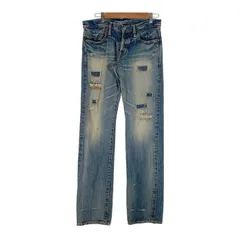 HYSTERIC GLAMOURデニムパンツ W30 小窓 HYSTERIC GLAMOUR(ヒステリックグラマー) 00's スタッズUESD加工
