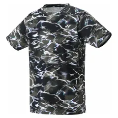 YONEX(ヨネックス) ユニゲームシャツ(フィットスタイル) テニス・バドミントン ウェア(ユニ) (10684)、(007)ブラック