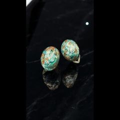 【ヴィンテージ】Beryl Glitter EARRING