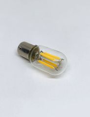 改良品 無極性 12V/24V兼用 デコトラ屋 正規品 高品質 シャンデリア用 口金 BA15S LED 電球 フィラメントタイプ 2700K 電球色 レトロ デコトラ サロンバス 1個SET