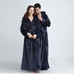 着る毛布 ルームウェア メンズ レディース もこもこ 冬 部屋着 ロング ブランケット おしゃれ 長袖 フード 毛布 ガウン パジャマ 寝巻 大きめ ふわふわ ギフト dg798c0